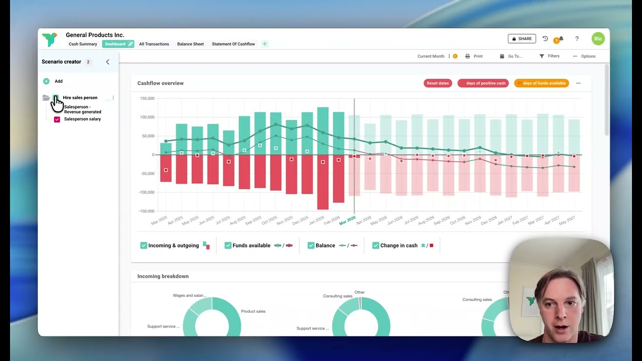 Budgee's Cash Flow Feature of the week - Scenario Creator!