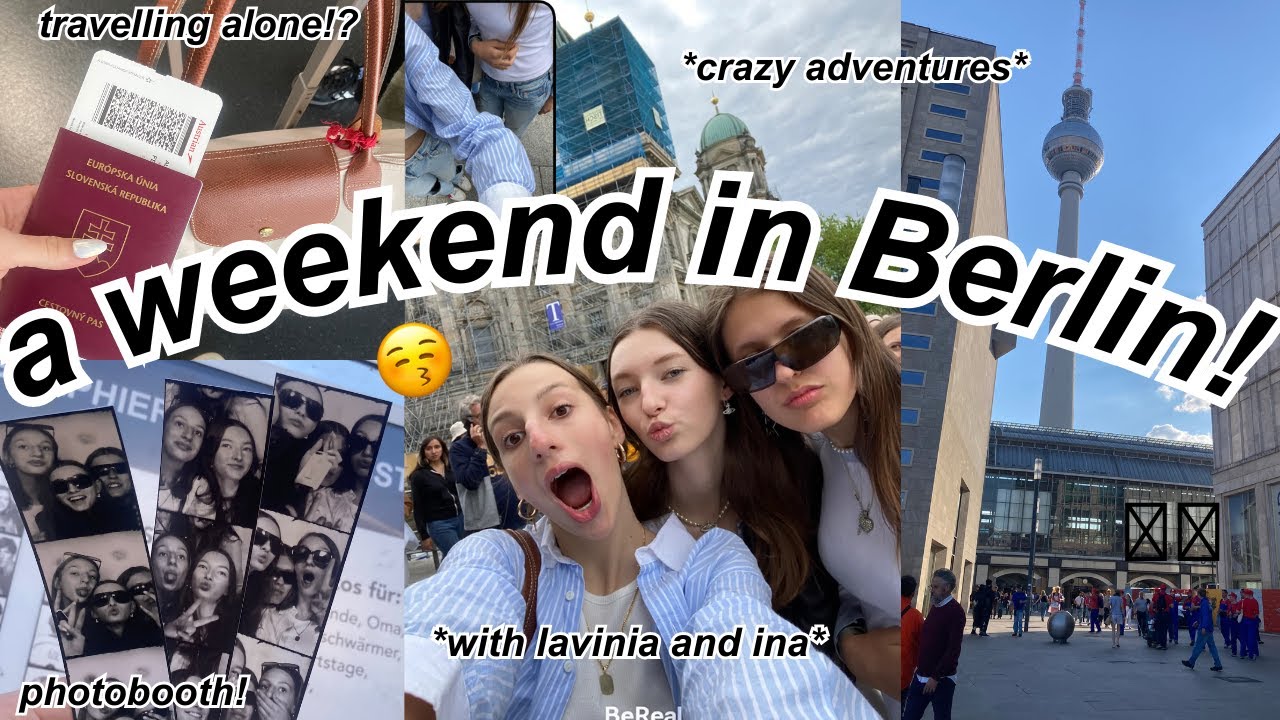 ВЫХОДНЫЕ В БЕРЛИНЕ! ВЛОГ! *Три девочки-подростка в большом городе*