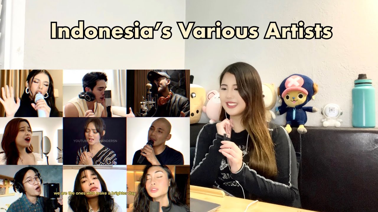 Indonesia's Various Artists - We Are The World (Cover) | Reaction Video