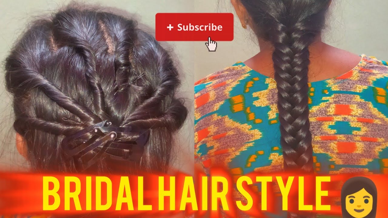 Bridal hair style 👩 @Trendyharistyles #trendyharistyles #longhair #hairstyle #viral #trending 
