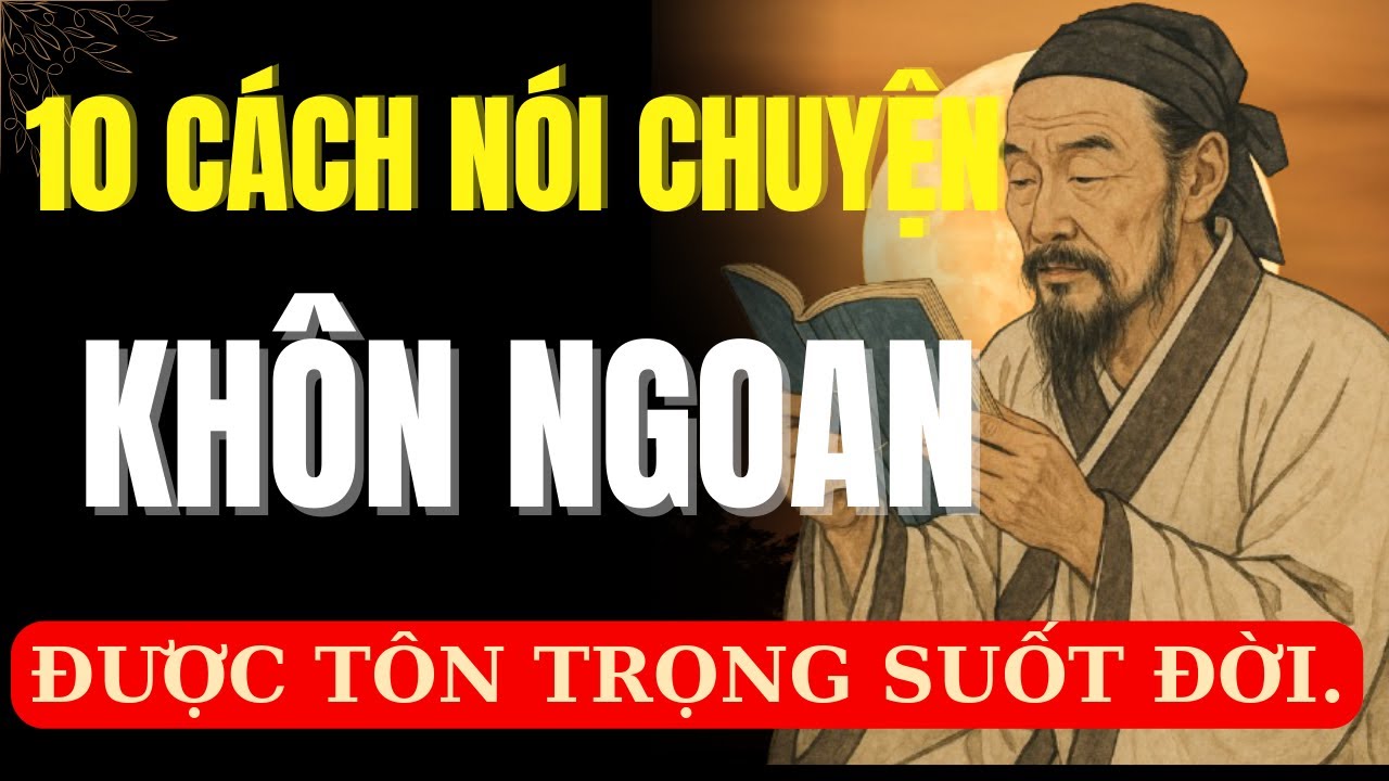 Cổ Nhân Dạy:  10 Cách Nói Chuyện Khôn Ngoan Được Người Tôn Trọng Suốt Đời.
