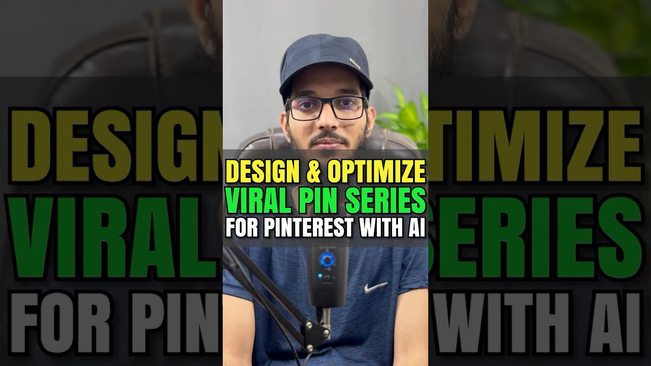 Design & Optimize Your Viral Pin Series For Pinterest Using AI #pinterest #viral #hafizmugheera #fyp