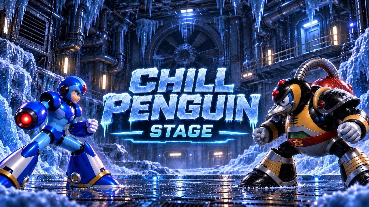 Mega Man X &ndash; Chill Penguin Stage | Cinematic AI Reimagining
