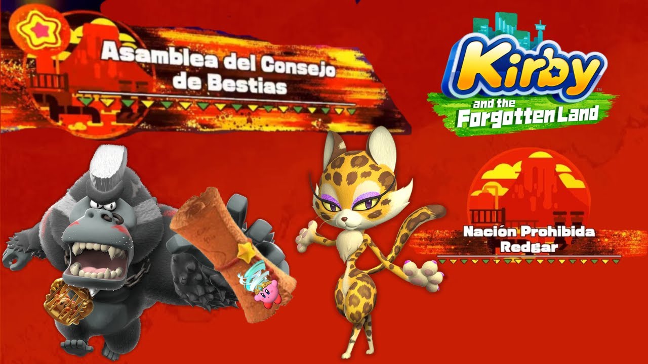 Asamblea del Consejo de Bestias - Plano TORNADO TORMENTA - GUIA 100% The last of Kirby (Nvl4 Mundo6)