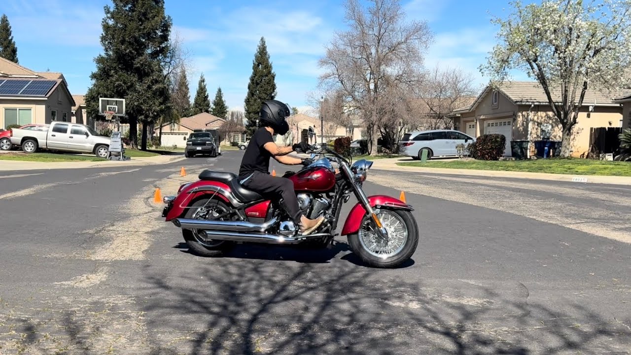 Go with me to go buy my first Motorcycle Cruiser Kawasaki Vulcan 900 2007! #motorcycle #nailtech 