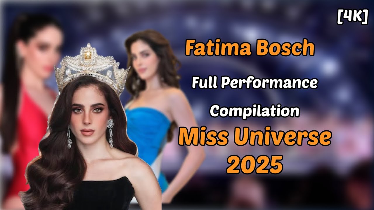 Mexico's Fátima Bosch's Full Performance Compilation at Miss Universe 2025 #missuniverse #mexico