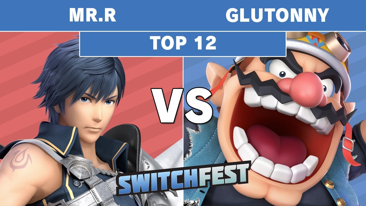 Switchfest 2019 - BC | Mr.R (Chrom) Vs Solary | Glutonny (Wario) Losers Top 12 - Smash Ultimate