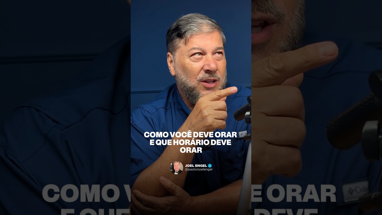 O HOR&Aacute;RIO CERTO PARA CADA TIPO DE ORA&Ccedil;&Atilde;O #joelengel #reflex&atilde;o #fe palavradedeus