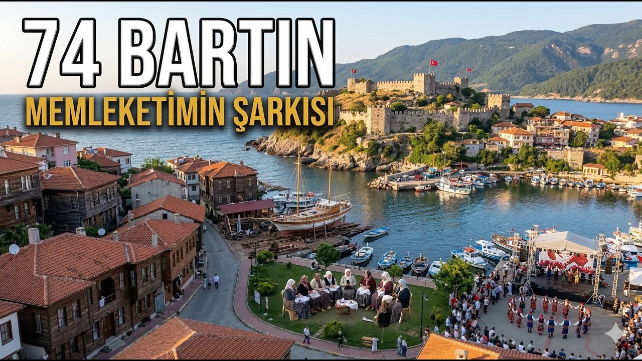 Bartın (74) - Memleketimin Şarkısı | Amasra Kalesi Karadeniz’in Gökyüzündeki Gizli Limanı