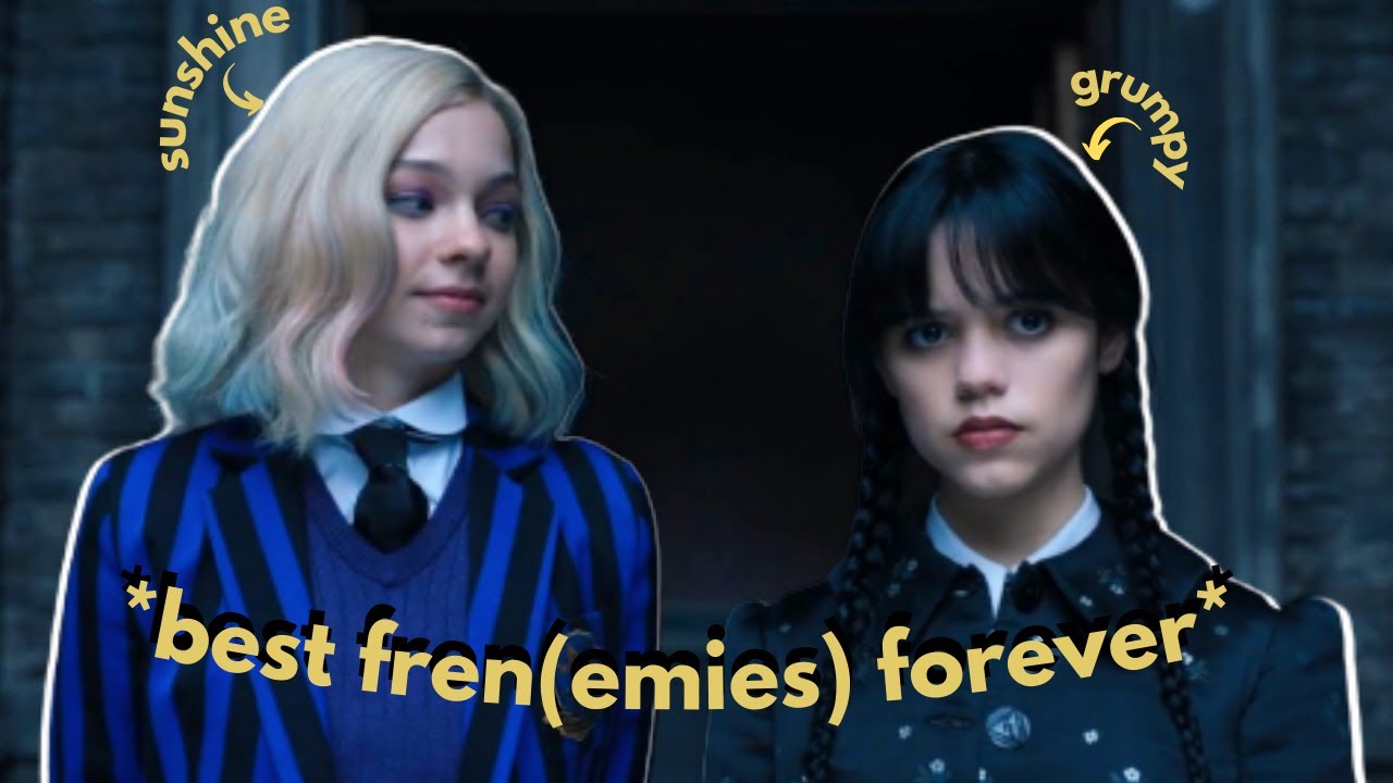 Wednesday and Enid being best frenemies