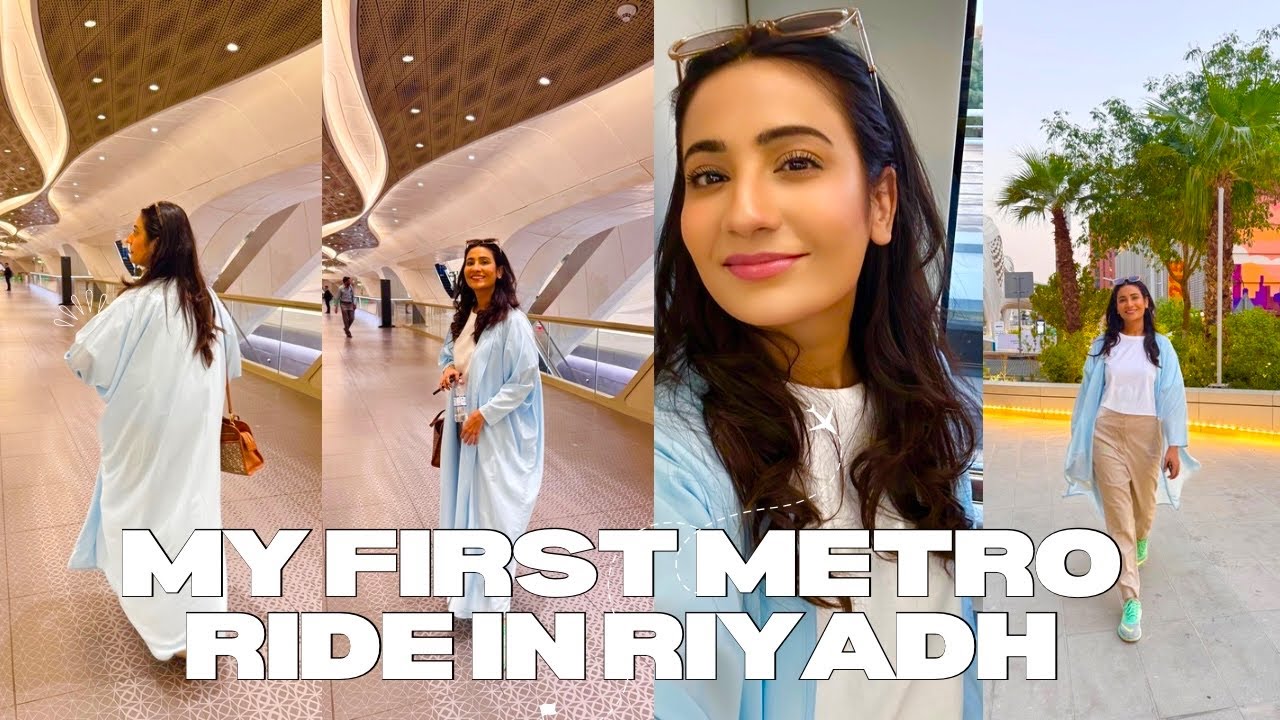 My First Metro Ride Experience | We Got Lost In Princess Noura University