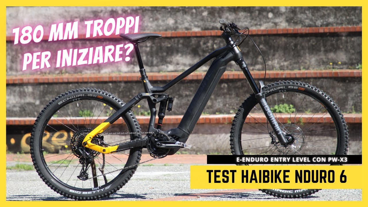 TEST HAIBIKE NDURO 6: LA EBIKE ENDURO PER CHI VUOLE INIZIARE CON UNA MONSTER BIKE