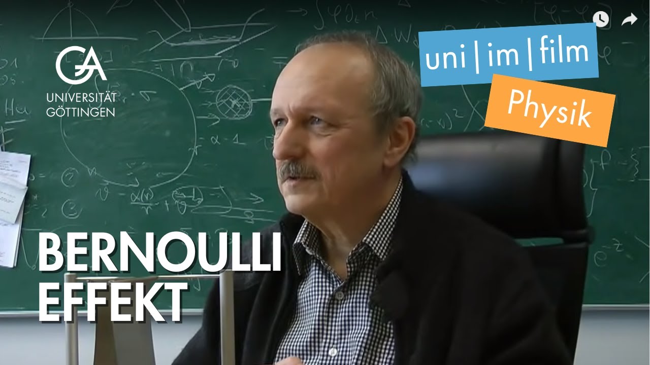 Zauberhafte Physik: Bernoulli Effekt