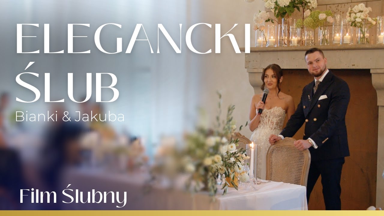 Elegancki Ślub w Villa Love 🌿 | Film Ślubny | Bianka & Jakub