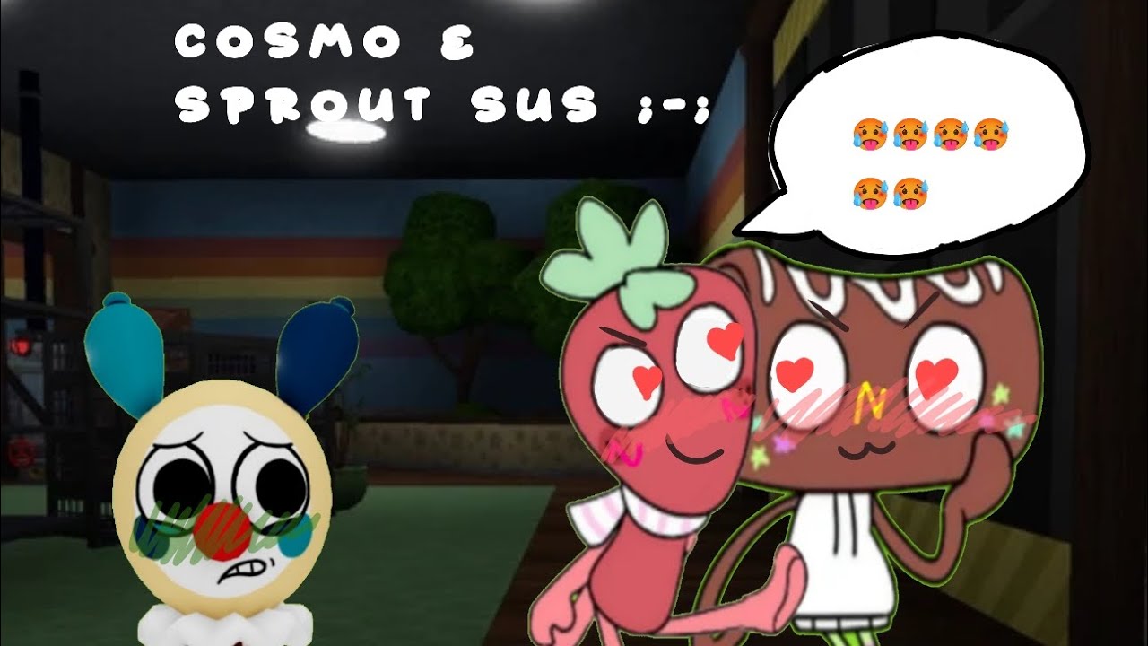O dia que eu encontrei um cosmo e um sprout SUS ;-;