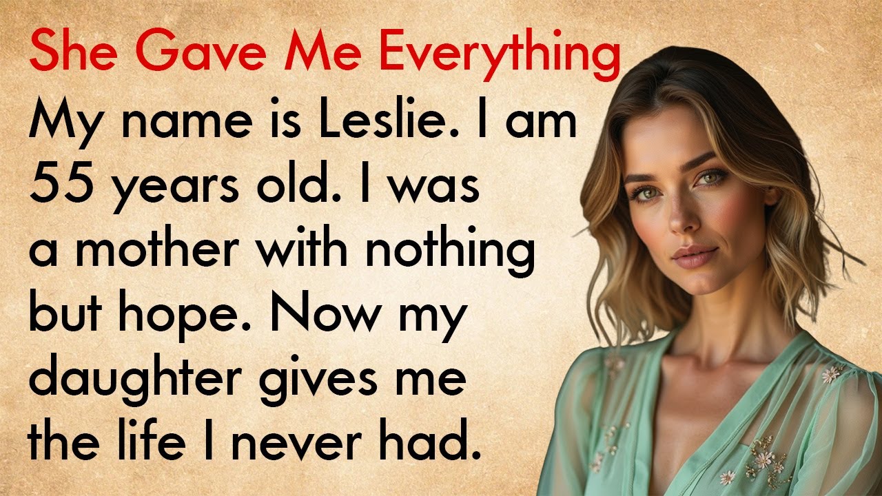 I Cleaned Toilets For Her ✳️ (A1&ndash;A2 Level) Emotional Story for Listening ✳️