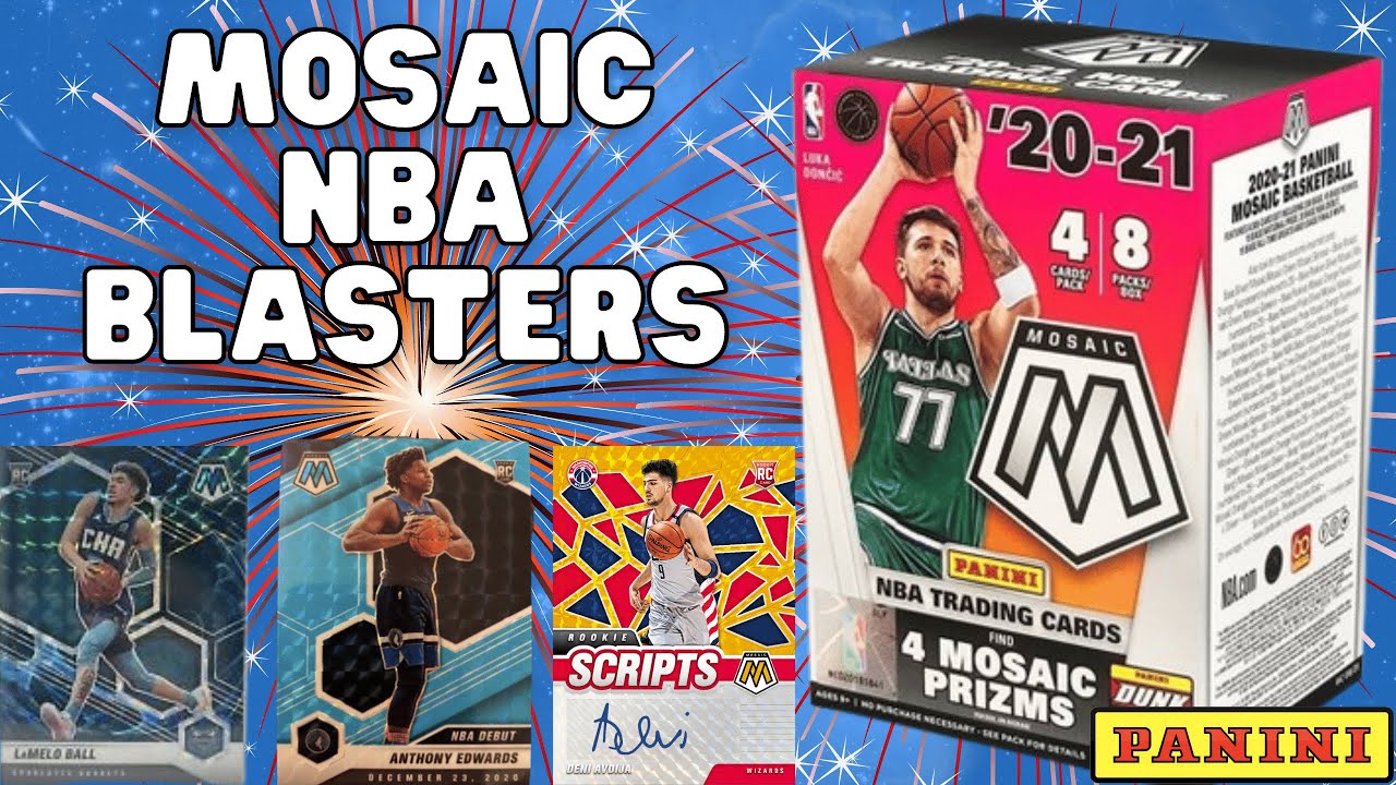 2020-21 PANINI MOSAIC BASKETBALL BLASTER BOXES + GIVEAWAY RESULTS!
