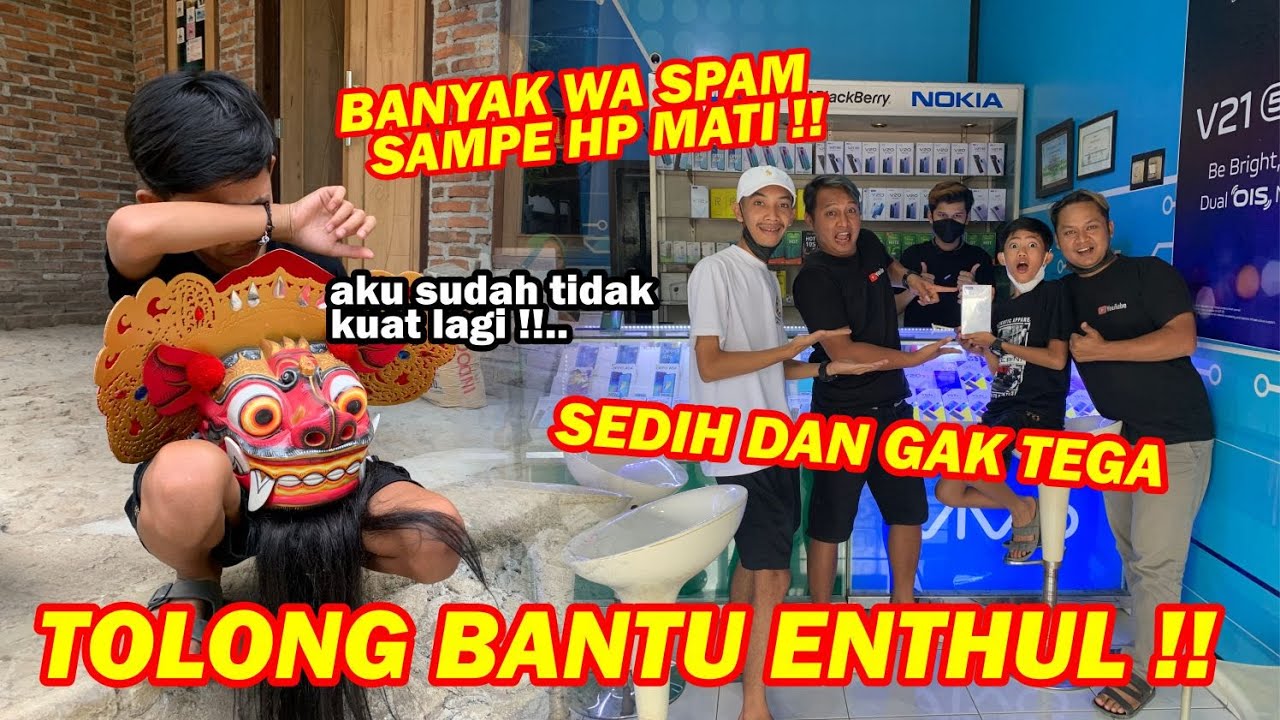 Gak tega banget !! SEKARANG ENTHUL GAK BISA SEKOLAH LAGI