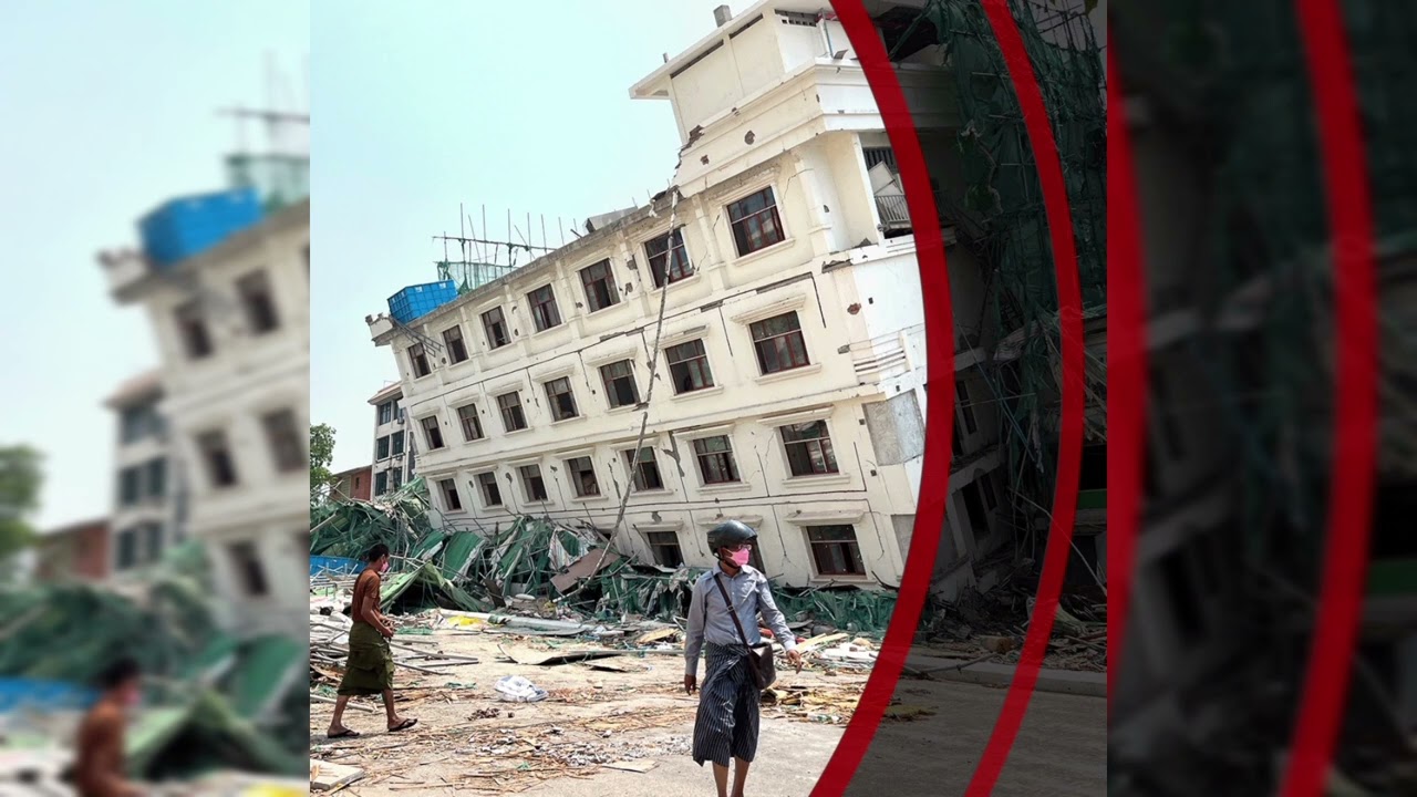 Inside Mandalay: BBC finds huge devastation and little help for Myanmar quake survivors