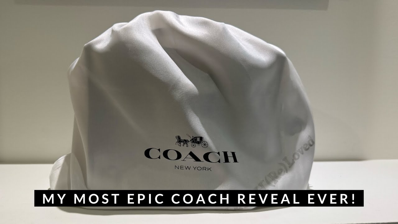 My Most EPIC Coach Reveal Ever! This Bag is A One of One!