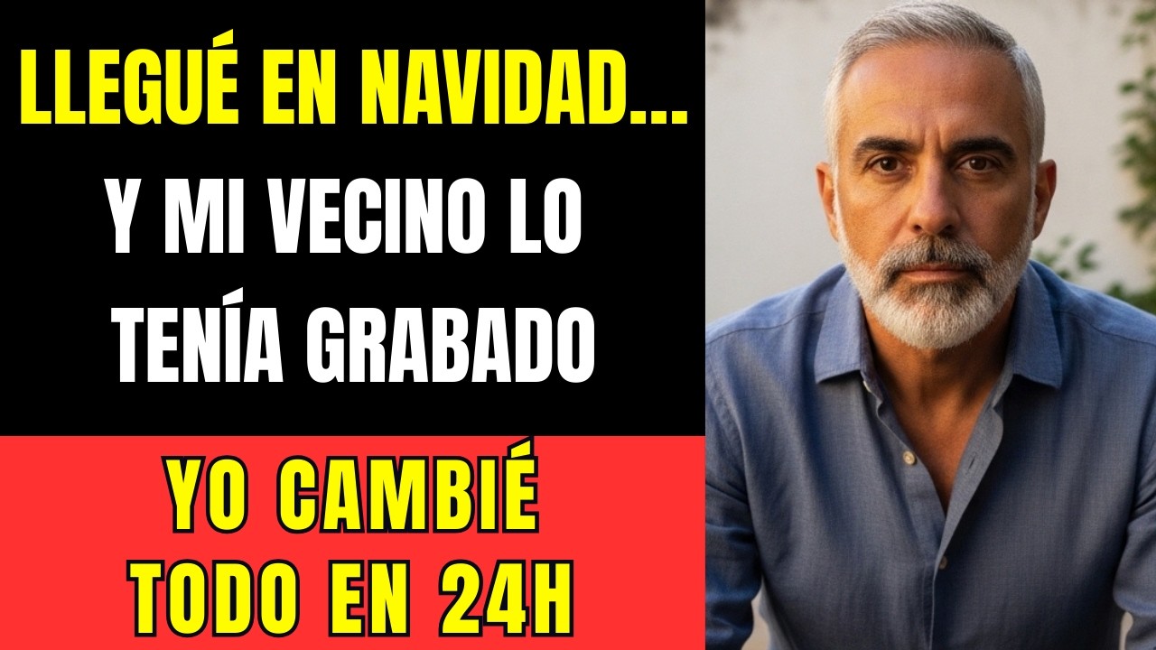 Viajé por trabajo en Navidad… Mi vecino grabó a mi ESPOSA entrando con otro en MI casa