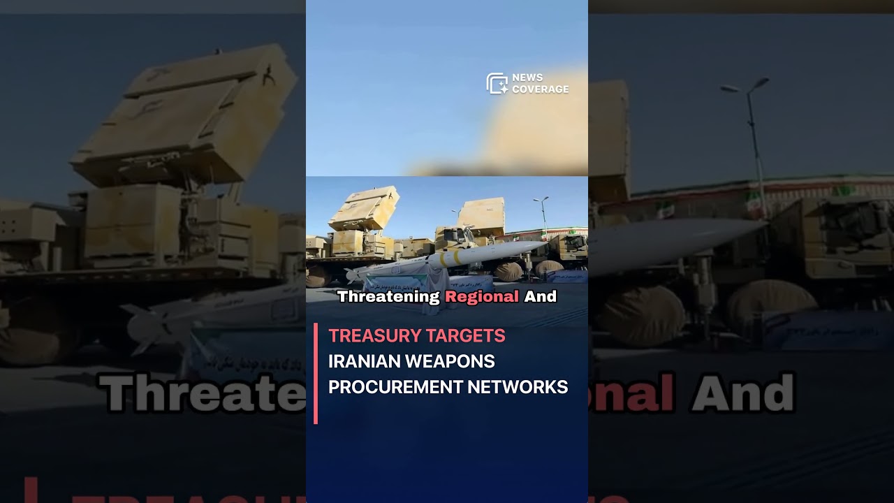 Treasury Targets Iranian Weapons Procurement Networks #worldnews #news