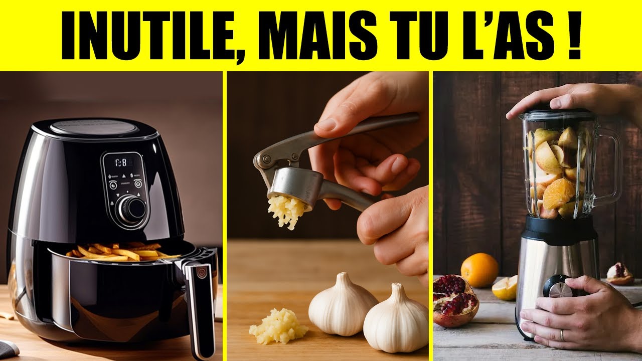 MINIMALISME dans la cuisine : 10 objets INUTILES que TOUT LE MONDE a chez soi (tu en as au moins 3)