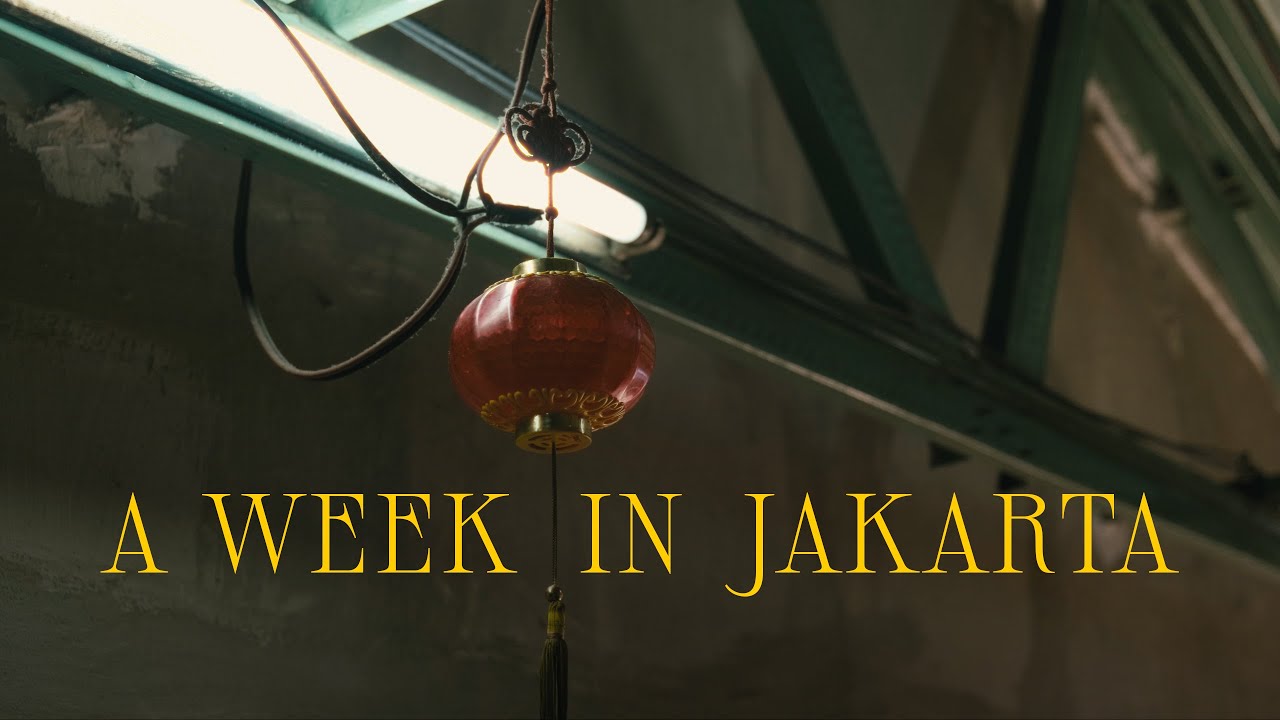 A Week in Jakarta / Film Emulation / Fuji X-T30 4k Cinematic