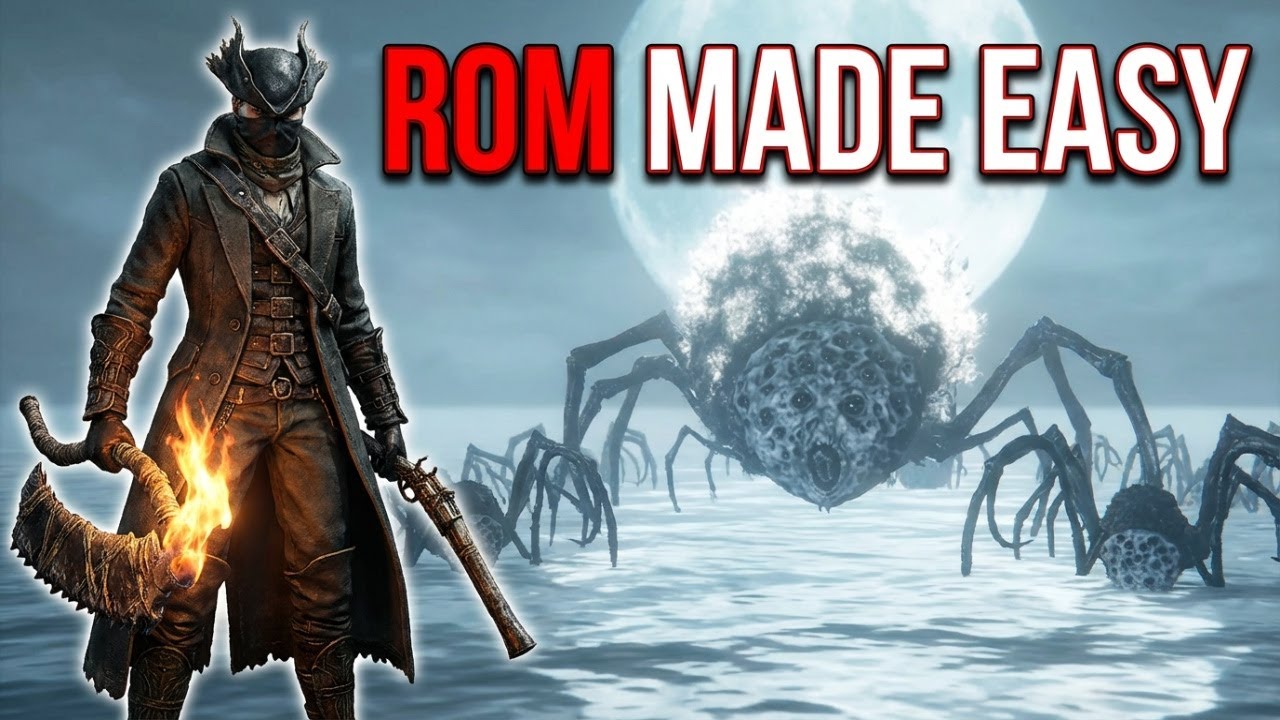Rom fight made EASY - Bloodborne