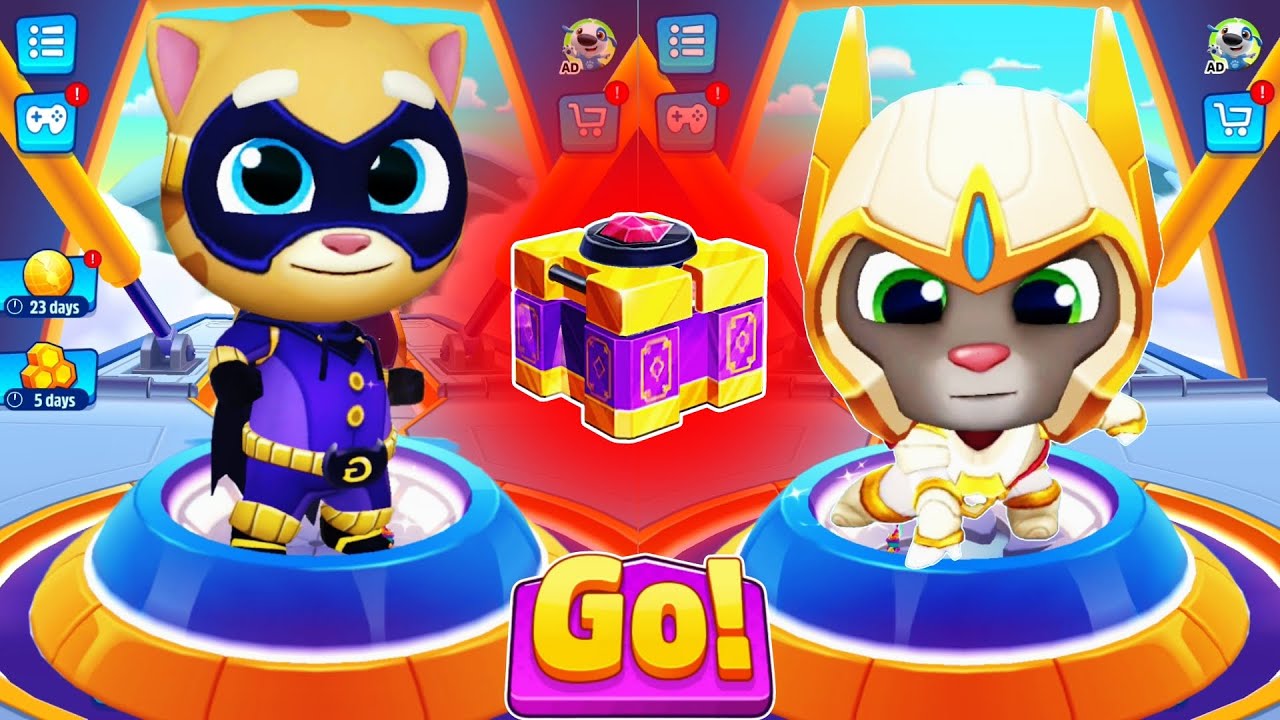 Talking Tom Hero Dash Mission Impossible vs Final Boss - Random Character Unlocked