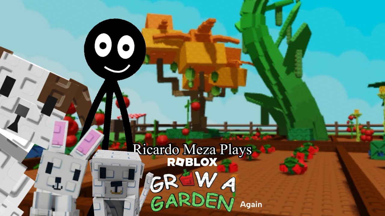 Ricardo Meza Plays #11 - Roblox Grw A Garden (Again) | New Plants, and New Pets. 