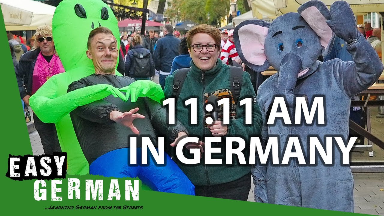 Why Germans Celebrate Carnival at 11:11 am | Easy German 477