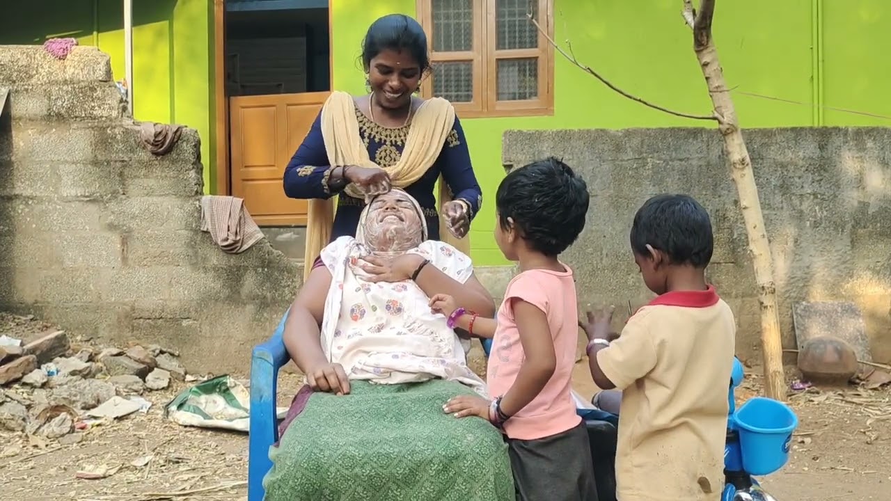 பேசியல் ட்ரைனிங் 🤩#family # funnny # video##shots#azhagigl World 💞💞😻