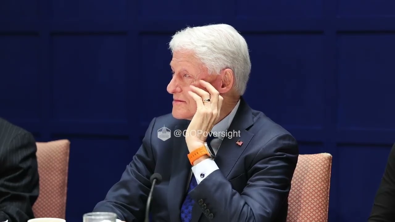 The Deposition of President Bill Clinton on Epstein Probe