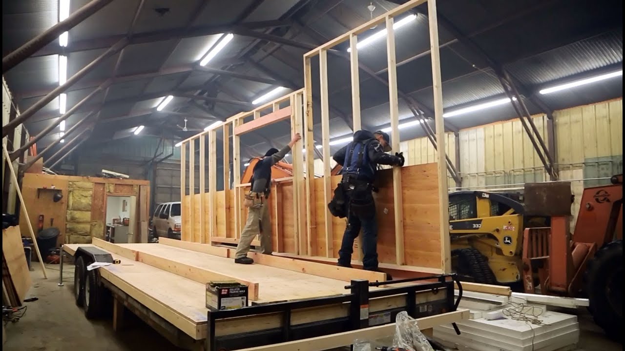 How to Build and Frame Tiny House Walls: Ana White Tiny House Build [Episode 3]