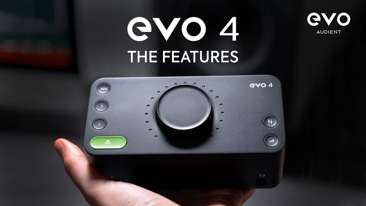 Аудиоинтерфейс EVO 4 — его характеристики.