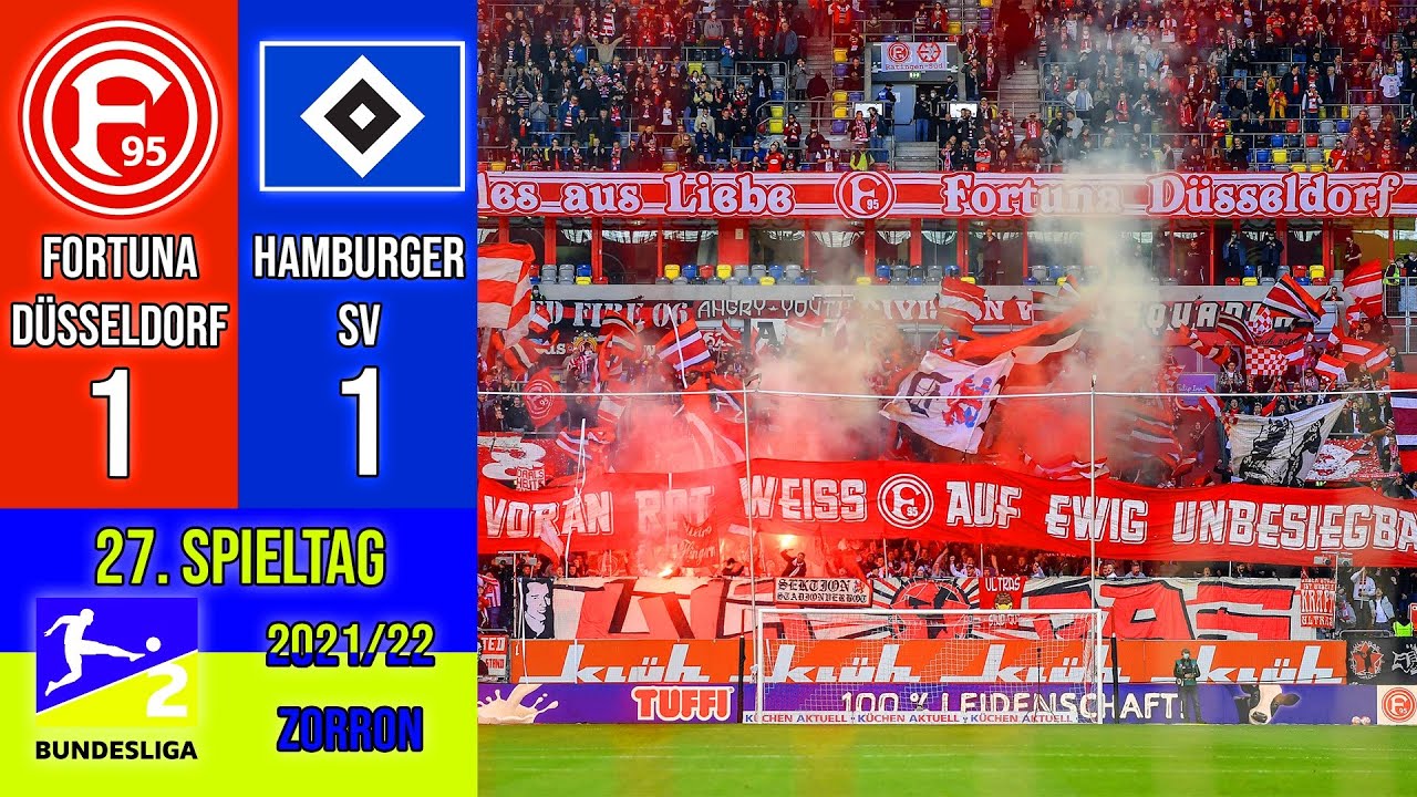 Die Rückkehr der ULTRAS! ⚽ Tore, Highlights, Choreo & Support ⚽ Fortuna Düsseldorf 1:1 Hamburger SV