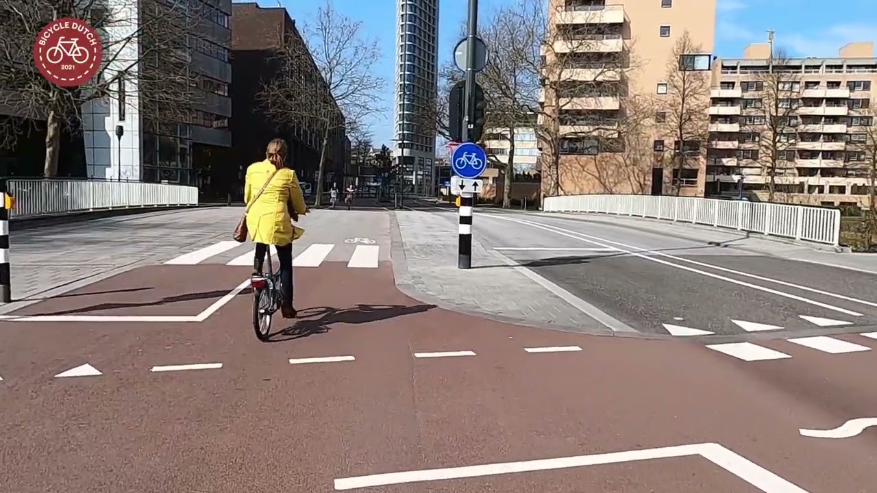 A ride on the reconstructed Vestdijk in Eindhoven (NL)