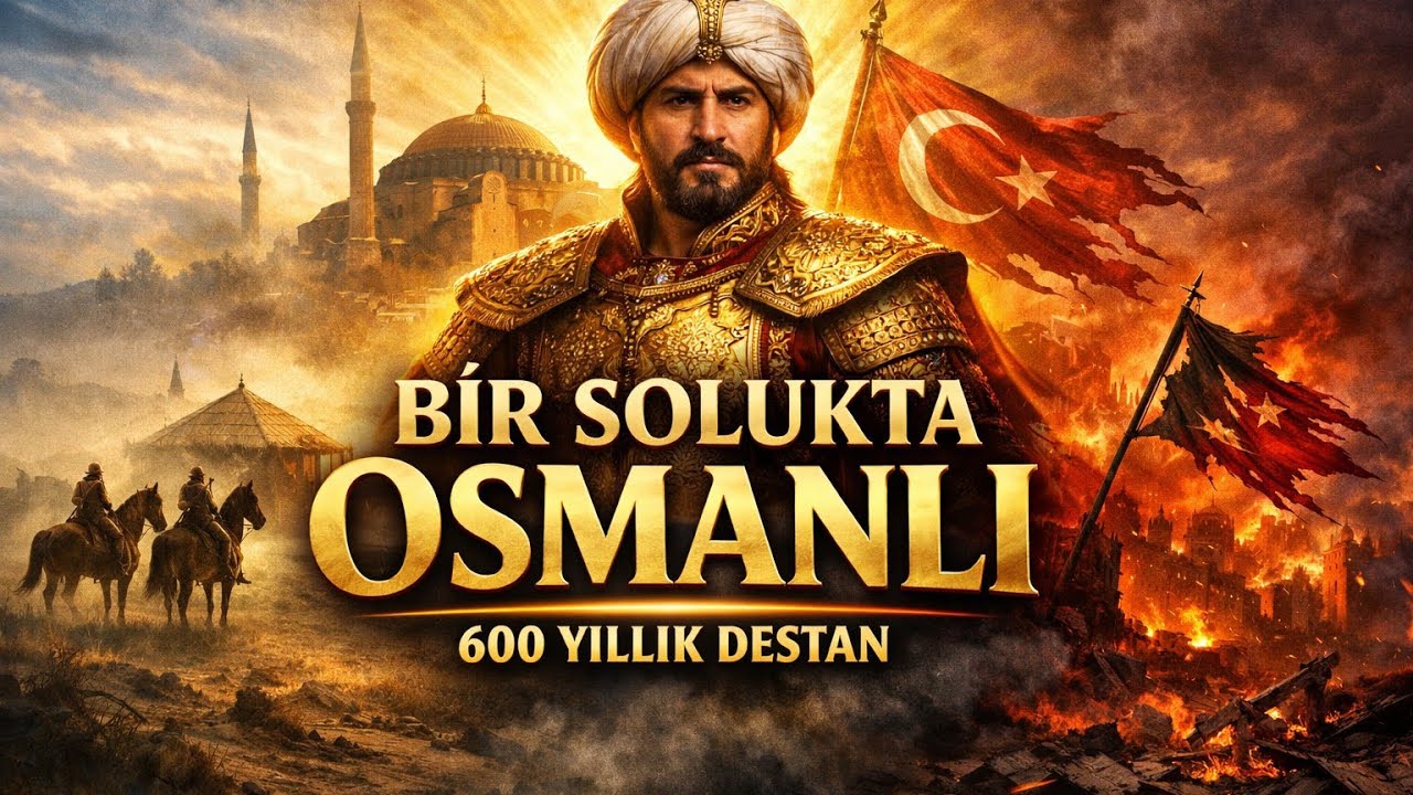OSMANLI İMPARATORLUĞU: 600 Yıllık Kuruluş, Yükseliş ve Çöküş | Bir Solukta Tüm Tarih