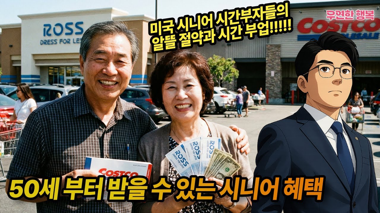 미국에서 50세 부터 받을 수 있는 시니어 혜택과 알뜰 부업 아이디어