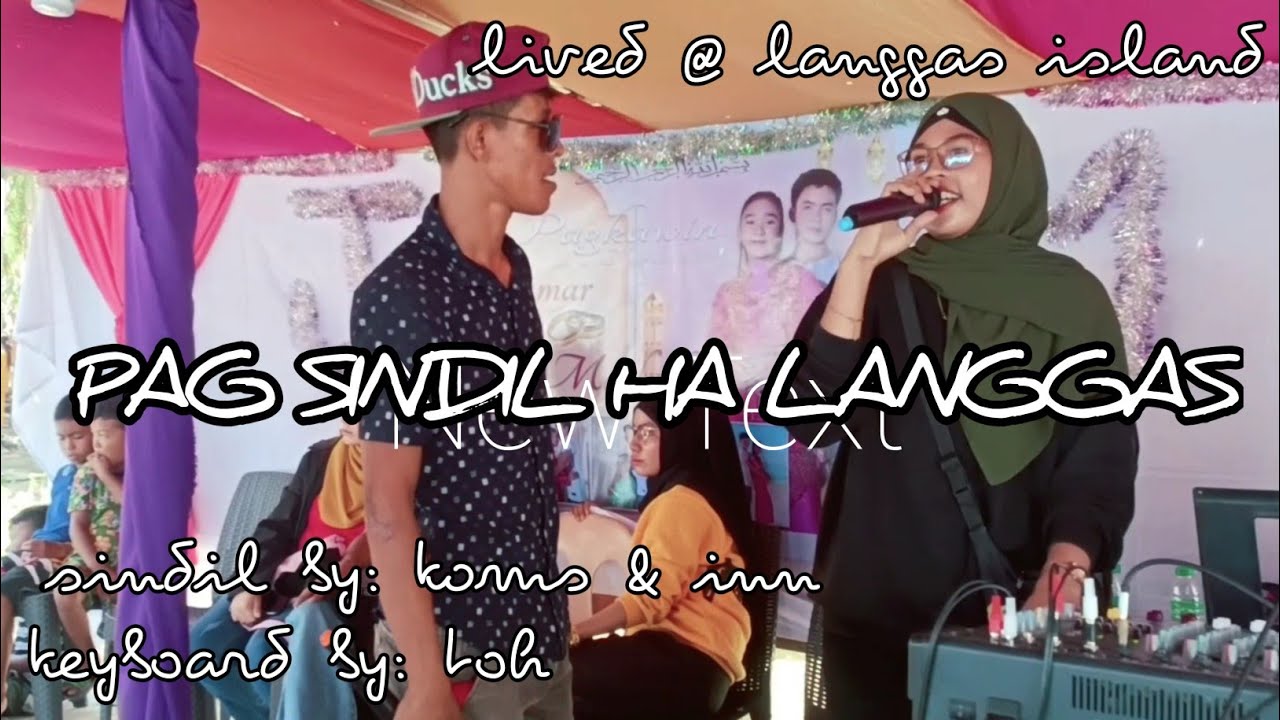PAG SINDIL HA LANGGAS | koms & inn lived @ langgas island CAMER GROUP | tausug pangalay