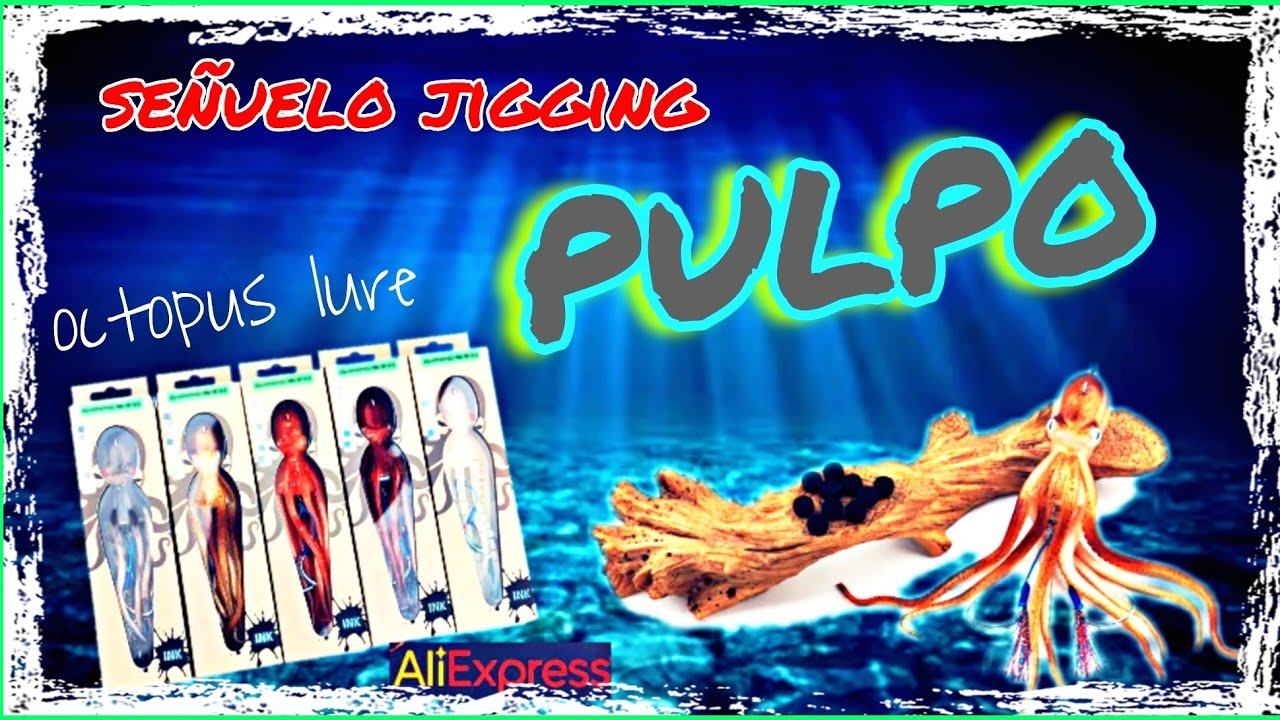 🎦 señuelo PULPO de Takedo