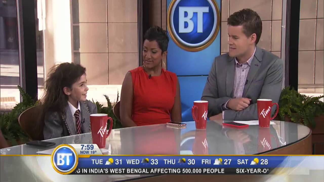 Jenna Weir on Breakfast Television Toronto