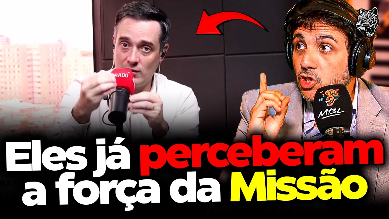 RENAN reacts to R&Aacute;DIO BRADO talking about the GROWTH of his CANDIDACY.