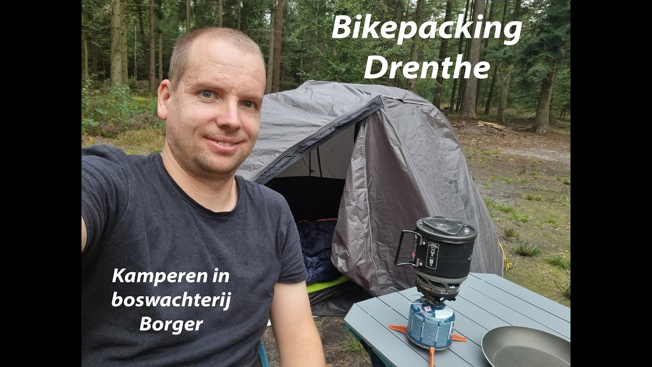 Bikepacking Drenthe -  kamperen in boswachterij borger