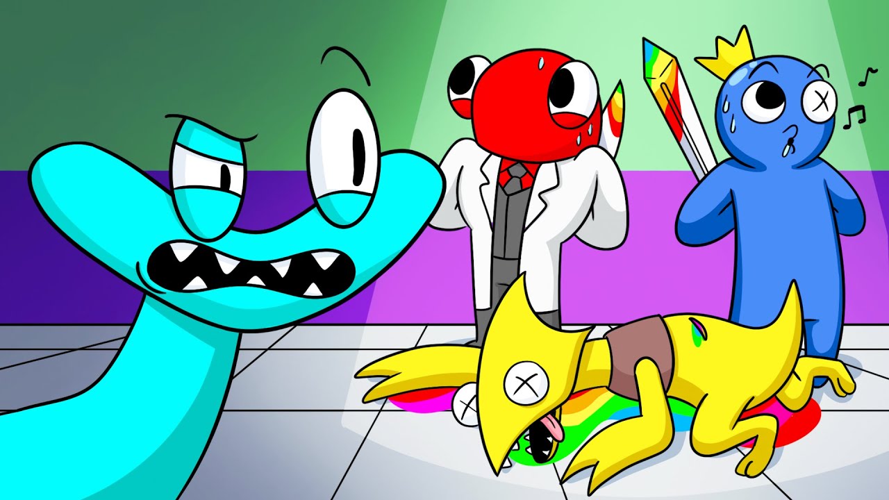 Who ENDED the RAINBOW FRIENDS?! (Cartoon Animation)