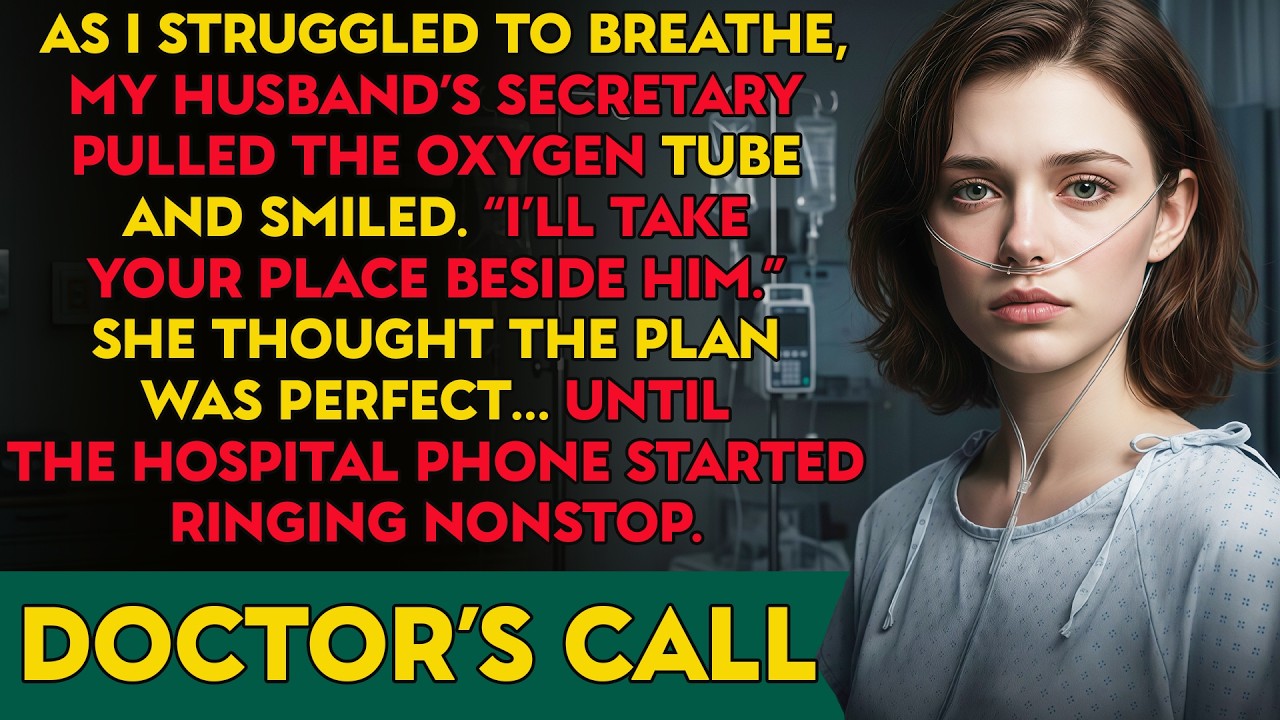 My Husband’s Secretary Removed My Oxygen Tube to Take My Place—She Never Expected This