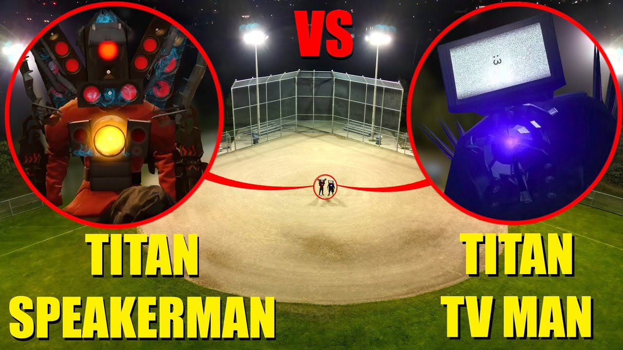 WE CAUGHT TITAN TV MAN VS TITAN SPEAKERMAN IN REAL LIFE! (SKIBIDI TOILET FULL FIGHT)