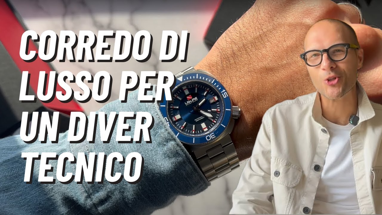 Ligure Watches: un diver tecnico con un corredo mai visto prima