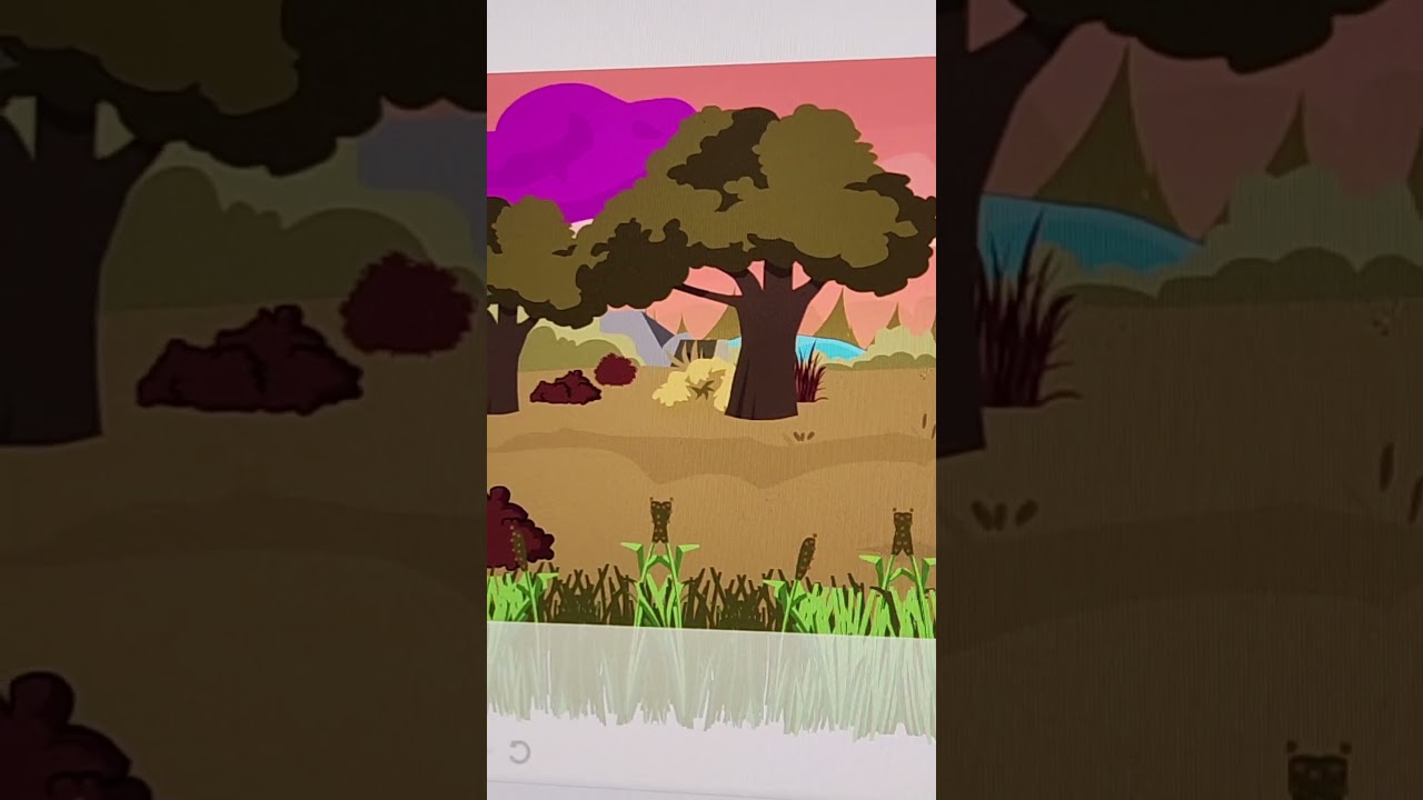 Safari So Good Savanna aesthetic background recreation 1 | GoAnimate and Wrapper offline (8/20/2025)